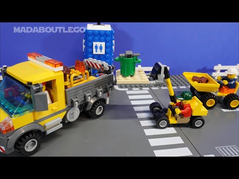 LEGO City Magazine with Free Forklift and Dumper.