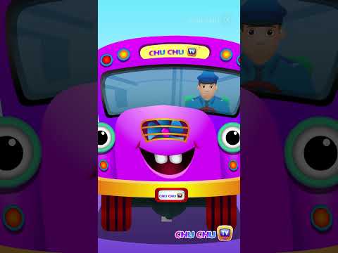 Wheels on the Bus Song #Shorts #ChuChuTV #NurseryRhymes #KidsSongs #WheelsontheBus