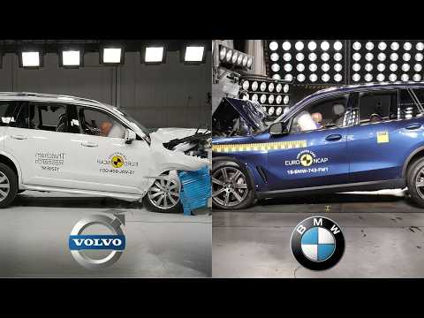 Volvo XC90 vs BMW X5 | Euro NCAP Crash Test Comparison - Which SUV is Safer?