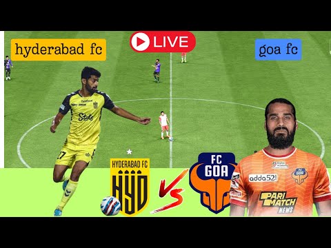 🔴LIVE - HYDERABAD FC VS FC GOA LIVE | ISL 2024/25 MATCH | FULL MATCH TODAY | EFOOTBALL