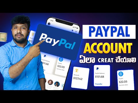 How To Create Paypal Account In Telugu | How To Make PayPal Account