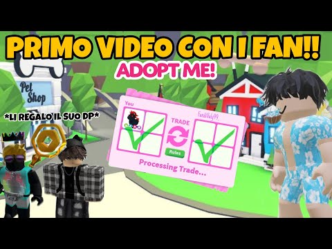 ❤️ GIOCO AD ADOPT ME CON I MIEI FAN PER LA PRIMA VOLTA! RUBRICA FAN #1 ❤️