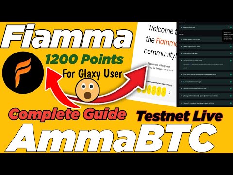 Fiamma Bridge Alpha Testnet Claim | Bitcoin ecosystem AirDrop | Fiamma Testnet Airdrop