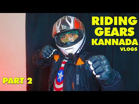 RIDING GEARS Guide in KANNADA | RYNOX, ORAZO, MT HELMETS | 800rs Hydration Pack | Bike Riding Safety