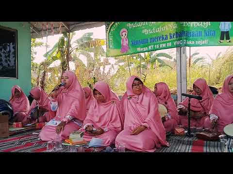 Ghuroba-Mahabbatur Rasul di acara santunan yatim RT.16 blok D-VMC2-Cifest