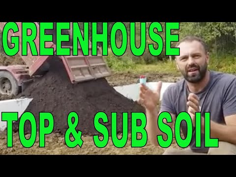 Sub Soil & Top Soil In a Passive Solar Greenhouse