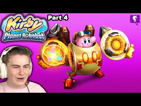 Kirby Planet Robobot 4 with Meta Knight Upgrade on HobbyFamilyTV