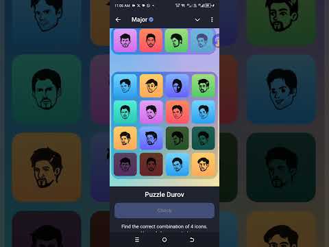 26 September Major Puzzle Durov Solved Today#play2earngame #major puzzle#major #puzzle