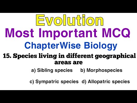 Evolution Class 12 Biology | Chapter Wise MCQ for NEET | NEET 2024