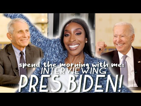 Interviewing President Biden! | Jackie Aina