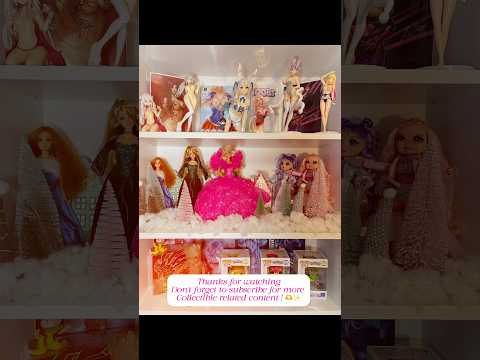 Update on the bookshelf #anime #weeb #boobs #dolls #barbie #barbiecore #bratz #popfigures #toys #fun