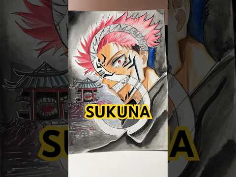 Sukuna Anime drawing #anime #animeart #sukuna #sukunadrawing #jjk #animedrawing #animestyle #fanart