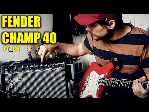 Amplificador Fender Champion 40 Guitar | REVIEW HONESTO | PT_BR #fenderchamp #2023 #guitar