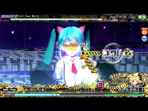 Tell Your World (EX EXTREME) All Cool Perfect | 初音未來 Project DIVA Arcade Future Tone