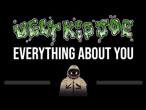 Ugly Kid Joe • Everything About You (CC) 🎤 [Karaoke] [Instrumental]