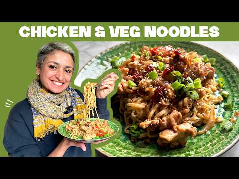 30 MINUTE MEALS - The best CHICKEN AND VEG NOODLES!