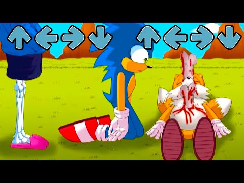 Sonic Friday Night Funkin' be like KILLS Tails - FNF