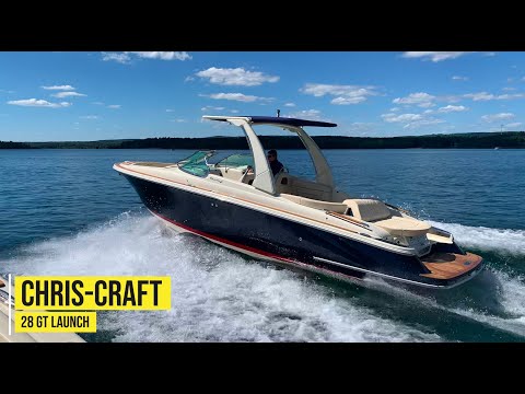 Chris-Craft 28 GT Launch - LIVE ON ON THE WATER - WOW !!!