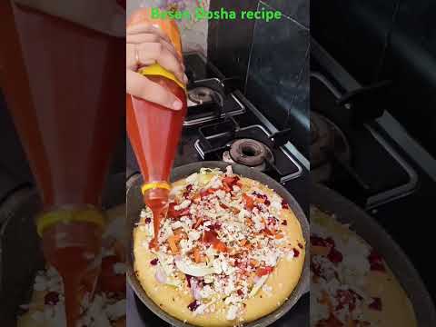 #besan Dosha recipe #summer food #love  #song  #recipe #viral #trending video #food #shorts #reels