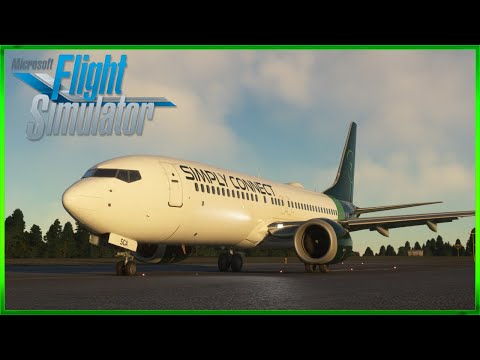 iFly 737- Boeing  Max8 - MFS2020 - First FLight - Vatsim - Simply Connect Va - LFRN TO EGNT