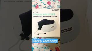 Sleep company smart neck massager pillow #sleepcompany #neckpain #neckpainrelief #ergonomic #pillow