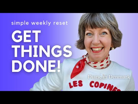 Weekly reset planning routine! Minimalist Lifestyle | Flylady hygge home