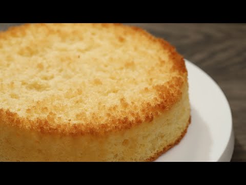 Easy! fluffy! How to make sponge cake