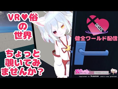 【VRモード有】VR♥俗　クロスオアシスの世界 ちょっと覗いてみませんか？ 健全ワールド紹介