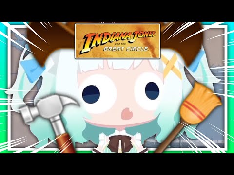 Mint experienced Indiana Jones combat for the 1st time||Mint Fantome||IndieVTuber/ENVtuber