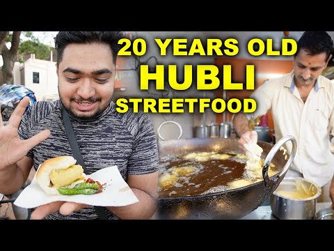 HUBBALLI STREET FOOD PLACES | TASTY SPICY🔥VADAPAV | BULLET PADDU | RAMDEV KACHORI #HUBBALLI #FAMOUS