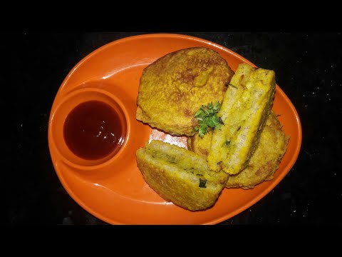 ब्रेड पकौड़ा - Bread Pakora Recipe |  Aloo Bread Pakora / cutlets | Quick and easy snack recipe