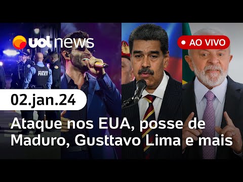 Ataque nos EUA, governo Lula e posse de Maduro, Gusttavo Lima diz que vai se candidatar e+| UOL News