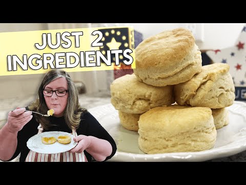 How to Make 2-Ingredient Biscuits | Fast and Easy Recipe