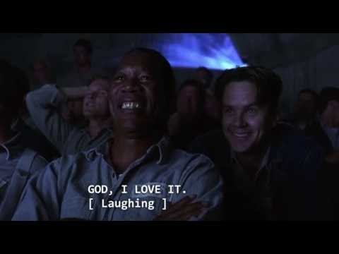 Morgan Freeman loves the hair flip — "The Shawshank Redemption" (1994)