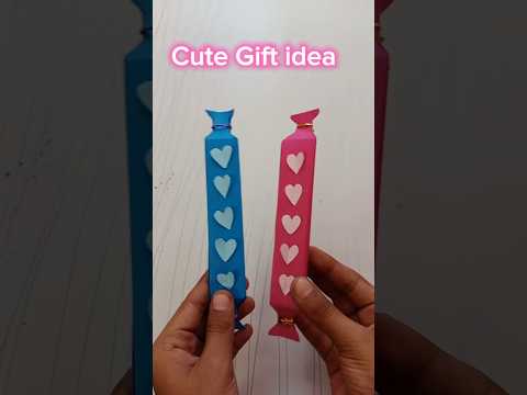 Cute Gift Idea🩷/Candy gift box/origami toffee #cutegiftidea #diy #craft#giftidea #diycrafts #shorts