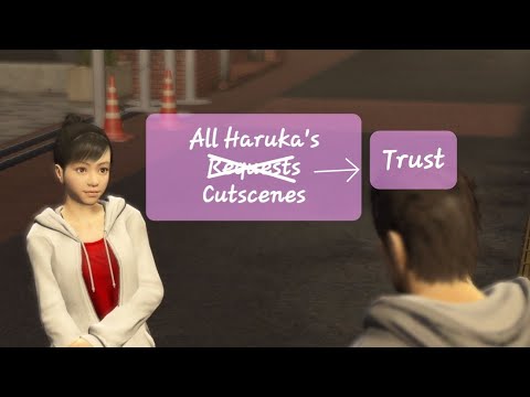 Yakuza 5 - All "Haruka's Trust" Cutscenes