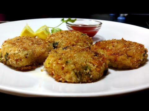 Baked aloo patties/बहुत ही आसान morning नाश्ता/healthy aloo patties