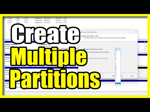 How to Create 2 or More Partitions on a Single Drive on Windows 10 or 11 (Easy Tutorial)