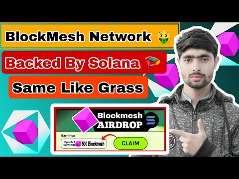 BlockMesh Network  | BlockMesh Airdrop | DPIN New Project | Gras Airdrop | BlockMesh Network Mining|