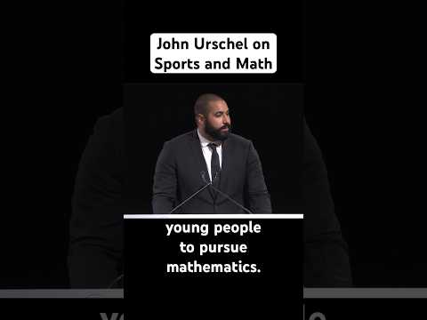 John Urschel on Sports and Math #Shorts #motivation #motivational #speech #math #basketball