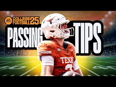 College Football 25 Passing Tutorial! Top 22 Tips YOU NEED TO KNOW