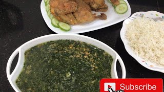 MOLOKHIA AND FRIED CHICKEN