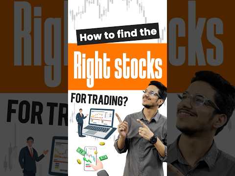 How to find the Right Stocks for Trading? #stockmarket #sharemarket  #tradingstrategy