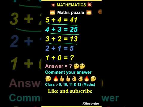 Math puzzle || mental ability question #shorts #ytshorts #youtubeshorts