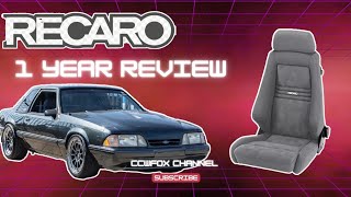 Foxbody Recaro specialist one year review.