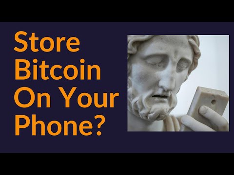 Use Your Old Phone To Store Bitcoin?