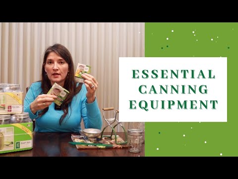 Canning 101: Canning equipment