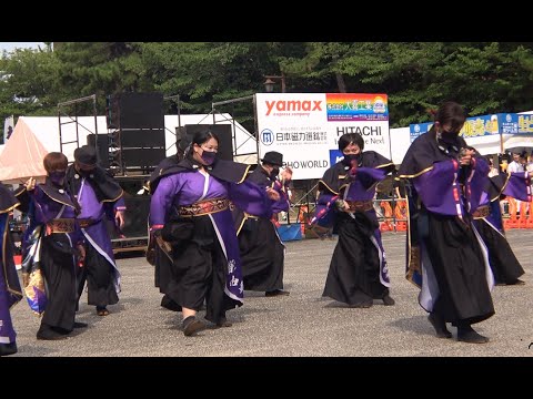 4K ジューブ Bチーム  わっしょいYOSAKOI 北九州2024  小倉城大手門広場会