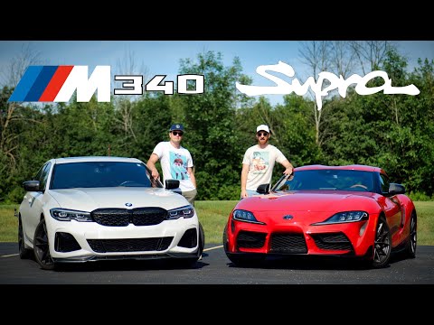 Toyota Supra vs BMW M340i - SAME SAME...BUT DIFFERENT