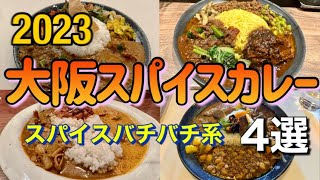 【大阪スパイスカレー】店名もスパイスも強い！人気行列店4選　『curry bar nidomi』『インド時々多国籍ほなまた』『スパイスカリーて』『cacacurry Re:NEAT NEAT』